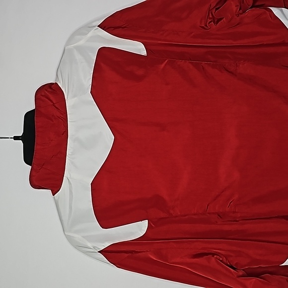 ADIDAS ▪︎ WISCONSIN BADGERS WINDBREAKER ▪︎ SIZE L - Picture 6 of 10